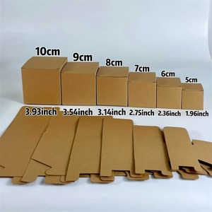 Groothandel Custom Logo Zwart Kraftpapier Verpakking Geschenkdozen Kartonnen Doos Kunst Papier Verpakking - Product Image 4