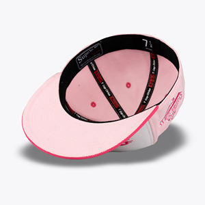 Casquette ajustée en laine acrylique brodée à 6 panneaux, personnalisable, TCAP Chine - Product Image 5