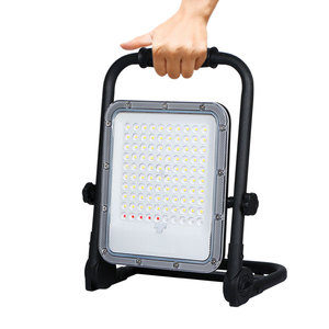 Kcd lumen cao xách tay có thể sạc lại 12V <span class=keywords><strong>27W</strong></span> 40W 48W 60W COB có thể gập lại không thấm nước câu cá ngoài trời cắm trại đèn LED làm việc ánh sáng - Product Image 2