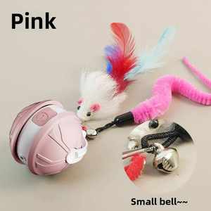 Jouets pour chats modernes et amusants en tissu polyester durable et écologique, interactifs, éducatifs, avec herbe à chat, souris assorties - Product Image 2