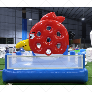 NB Team Building Big Throwing Birds <b>Inflatable</b> <b>Game</b> With PVC Material CE Certified 2-Person Capacity Team Building <b>Inflatable</b> - Product Image 4