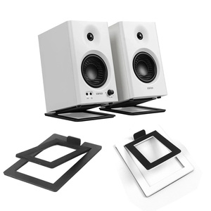 ฐานขาตั้งลำโพงแบบตั้งโต๊ะ ดูดซับแรงกระแทกและปรับปรุงเสียง ปรับเอียงได้สำหรับลำโพงพีซีแบบตั้งโต๊ะ ลำโพงสตูดิโอ และลำโพงแบบวางบนชั้นวางหนังสือ - Product Image 1