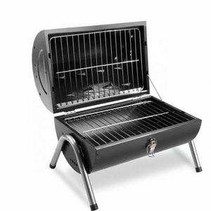 Modern Luxurious Iron Tabletop Portable Charcoal <b>BBQ</b> <b>Grill</b> with Easy Operation for Garden Outdoor Use - Product Image 2