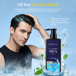 <span class=keywords><strong>Shampoo</strong></span> <span class=keywords><strong>Uomo</strong></span> Biologico Volumizzante Antiforfora 12H Rinfrescante Controllo Olio - Product Image 1