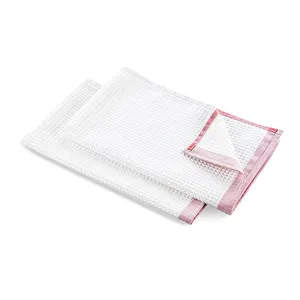 Wholesale Microfiber Waffle Kitchen Towel Dishcloths Soft Absorbent Safe For All Skin Lint Free Towles Kitchen Towel Cloth