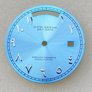 New Arrival 31mm Arabic Numerals Stainless Steel Watch Literal Calendar with Sun <strong>Pattern</strong> <strong>Design</strong> Fashion Trend 8285 - Product Image 4