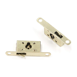 <span class=keywords><strong>Serrure</strong></span> <span class=keywords><strong>de</strong></span> tiroir classique plaquée or avec clé pour boîte cadeau <span class=keywords><strong>de</strong></span> luxe et décoration intérieure - Product Image 2