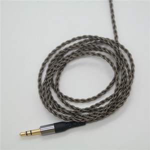 Cable de audio digital tipo C a 3,5 mm, cable trenzado plateado para auriculares - Product Image 3