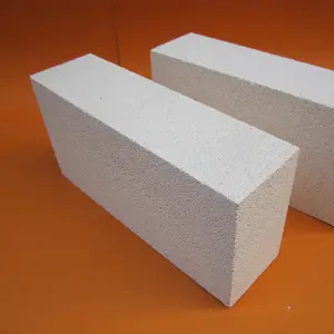 Mullite Heat Insulation Kiln Fire Refractory Bricks Low Porosity Fireclay Acid Proof Refractory Brick