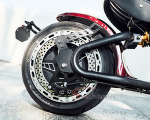 Scooter électrique Citycoco homologué EEC, 2 roues, homologué pour la route, moteur 4000w, batterie 72V 40Ah, puissance 80km/h vitesse maximale - Product Image 5