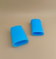 Emballage déodorant vide bleu 20g Mini conteneur de protection solaire 0val Sun Stick