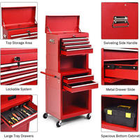CNC pièces outil roulant coffre armoire chariot ensemble fer Mobile accessoire stockage pour Garage atelier OEM amical