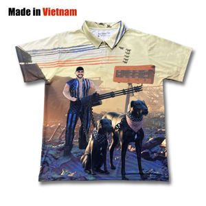 Tallas grandes Ropa de hombre 100% Algodón Camiseta de peso pesado Logotipo personalizado Polo - Product Image 1