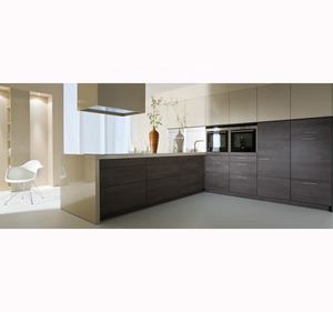 NICOCABINET Gabinetes <span class=keywords><strong>de</strong></span> Cocina Modulares <span class=keywords><strong>de</strong></span> Melamina con Cierre Suave, Diseño <span class=keywords><strong>de</strong></span> <span class=keywords><strong>Isla</strong></span> en Cascada, Grifo y Cajones con Sistema <span class=keywords><strong>de</strong></span> Deslizamiento, Fabricados en Australia - Product Image 1