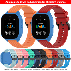 Cinturino in Silicone Texturizzato BEEFLYPOWER 20mm per Bambini, Compatibile con Gizmo <span class=keywords><strong>Watch</strong></span> 3 <span class=keywords><strong>E</strong></span> <span class=keywords><strong>e</strong></span> SyncUP Kids <span class=keywords><strong>Watch</strong></span> 2 - Product Image 2