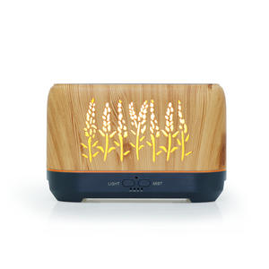 Diffuseur d'arômes JCSY 0,5 L, lampe de bureau portable USB avec lumière de flamme et brume pour la maison et le bureau - Product Image 3