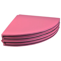 Tapis de pole dance portable en PVC extra épais de 50 mm, imperméable, durable, avec logo personnalisé pour la salle de sport et les activités sportives