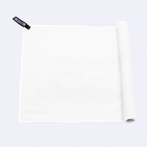 Serviette de sport en microfibre gaufrée avec logo brodé personnalisé - Légère, portable, séchage rapide, rafraîchissante, unie, pour adulte - Product Image 1