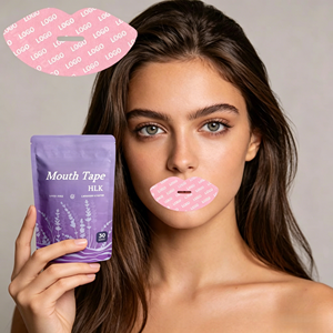 Nastro Adesivo per Bocca a Forma di Labbra Rosa con Collagene, OEM ODM HLK Factory, per Russamento <span class=keywords><strong>e</strong></span> Miglior Sonno - Product Image 5
