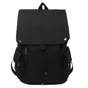 Sac à dos scolaire à clapet uni personnalisé pour étudiants du collège et du lycée, fermeture en polyester Lini - Product Image 2