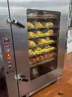 Four à fumage multifonctionnel commercial KR-SM-L9 avec moteur 220V 3600W grande capacité 50kg pour fumer poulet, canard, poisson et viande
