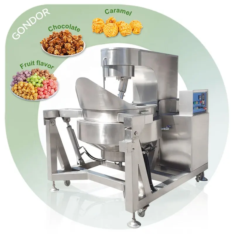フレーバーチーズ電気ポップコーン中国系アメリカ人ポップコーンは製品のためにパキスタンで50kgの機械価格を作ります
