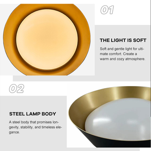 Lámpara de Techo LED de Acero para Dormitorio, Balcón o Pasillo, Diseño Moderno y Minimalista, Venta al por Mayor - Product Image 4