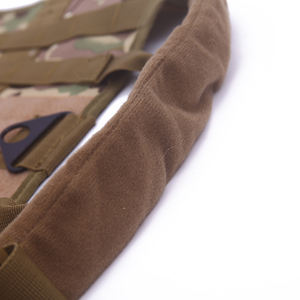 Jinteng harnes taktis nilon <span class=keywords><strong>Molle</strong></span>, rompi pelampung untuk anjing bisa disesuaikan latihan berburu piring - Product Image 5