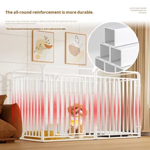 Valla Modular para Mascotas, Corralito Interior para Perros de Razas Pequeñas y Medianas - Product Image 1