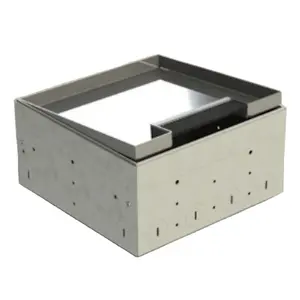 Caja de enchufe de acero inoxidable, caja de toma de corriente Invisible, impermeable, IP65