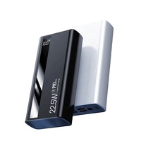 OEM LOGO PD22.5W Charge rapide bidirectionnelle 30000mAh Capacité Power Bank Sortie USB-C Affichage numérique Portable 30000mah Powerbank