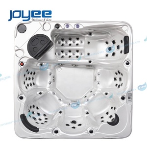 JOYEE-bañera de <span class=keywords><strong>hidromasaje</strong></span> moderna para exteriores, bañera de <span class=keywords><strong>hidromasaje</strong></span> inflable con 6 asientos - Product Image 2