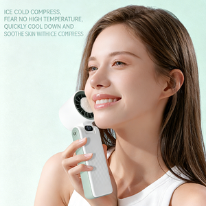 Nouveau mini ventilateur portable 2026 rechargeable pour usage extérieur et intérieur, format de poche, 6000 mAh, ventilateur de refroidissement portatif - Product Image 4