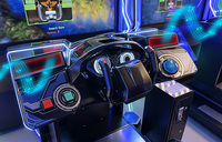 Tomcat Flight : Aventure de combat aérien immersive et multisensorielle, machine de tir simulant des combats aériens pour une sensation de vol élevée