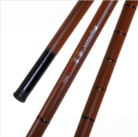 KEKAXI Joran Pancing Fiberglass Murah dan Ringkas 2.7/3.6/4.5/5.4/6.3/7.2M 37 Tune untuk Memancing Ikan Mas di Sungai, Danau, dan Aliran Air
