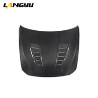 Systèmes de carrosserie automobile Couvercle de moteur en fibre de carbone Série 5 F10 F18 HM Style Capots de moteur avant pour BMW F10 F18 Capot