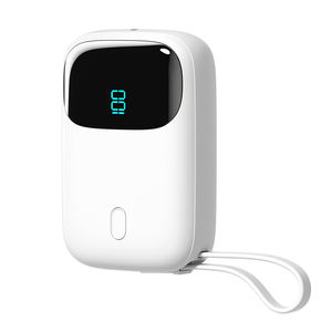 พาวเวอร์แบงค์ OEM รุ่นยอดนิยม ความจุ 10000mAh พร้อมสายชาร์จ C และ LTN ในตัว, ชาร์จเร็ว 22.5W, หน้าจอ LED, เครื่องชาร์จโทรศัพท์แบบพกพา - Product Image 3