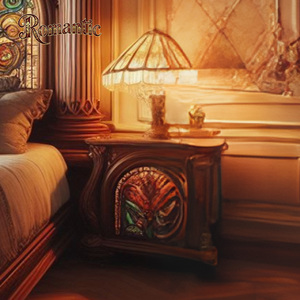 โครงเตียงไม้เนื้อแข็งสไตล์คลาสสิกอียิปต์ แกะสลักด้วยมือ หรูหรา ปรับระดับได้ ขนาดคิงไซส์ คุณภาพสูง สไตล์โบราณ ขนาดแคลิฟอร์เนียคิง - Product Image 6