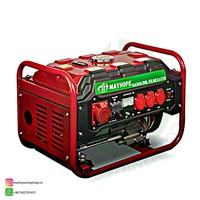 Kommerzielle 8kW 8,5 kW 10kVA 380V Kupferdraht 190f Benzin generator