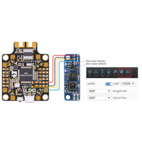 MATEK 3901-LOX caudalímetro óptico sensor LIDAR F4 F7 espacio-tiempo control de vuelo de aviones control de altitud hover