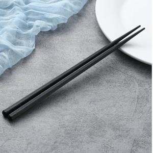 Venta al por mayor de palillos hexagonales de plástico a granel personalizados coloridos palitos de comida china para Sushi Palillos Chinos - Product Image 2