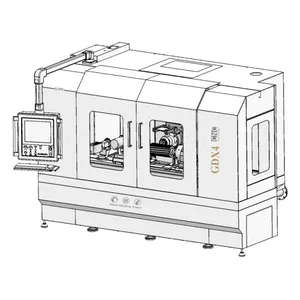 GDX4/BPX4G เครื่องกลึงเครื่องจักรกลศูนย์เครื่องเจียรลูกกลิ้งเครื่องบดฮอบ CNC