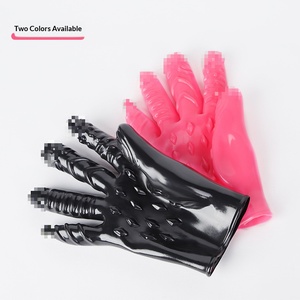 vibrating glove sex toy Vibrating Glove -Adult Finger Massager Vibrator G-Spot Bullet Vibe Sex Toy main image 1