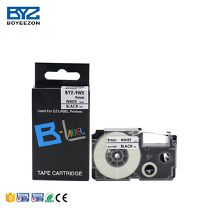 <span class=keywords><strong>Cinta</strong></span> <span class=keywords><strong>de</strong></span> Etiquetas Negra sobre Blanca Boyeezon BYZ-9WE <span class=keywords><strong>de</strong></span> 9 mm x 8 m, Compatible con la Impresora XR-9WE, <span class=keywords><strong>para</strong></span> Impresora <span class=keywords><strong>de</strong></span> Etiquetas EZ - Product Image 2
