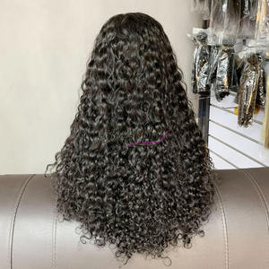 Perruques en cheveux humains de 22 pouces, vente en gros, produit de qualité supérieure, fermeture 5*5, couleur naturelle de luxe - Product Image 4