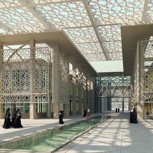 カーテンウォール装飾レーザーカットアルミマシュラビヤパネル - Product Image 2