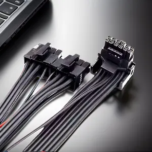 12+4 PCIE 12VHPWR 5.0 Type 4 Module Power Cable Data Cables Type