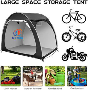 Tente de <span class=keywords><strong>vélo</strong></span> en tissu PE imperméable pour l'extérieur <span class=keywords><strong>Abri</strong></span> pour <span class=keywords><strong>vélo</strong></span> avec fenêtre Tente de rangement pour <span class=keywords><strong>vélo</strong></span> pour la maison et le jardin - Product Image 5