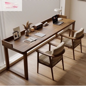 Escritorio Rectangular Moderno de Madera Maciza para Computadora, Ideal para Oficinas y Espacios de Trabajo en Casa, Disponible en Varios Tamaños - Product Image 6