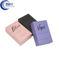 Caja de Regalo Rígida de Papel Vintage Premium, con Logotipo Impreso y EVA, para Perfumes, Aceites o Productos Cosméticos